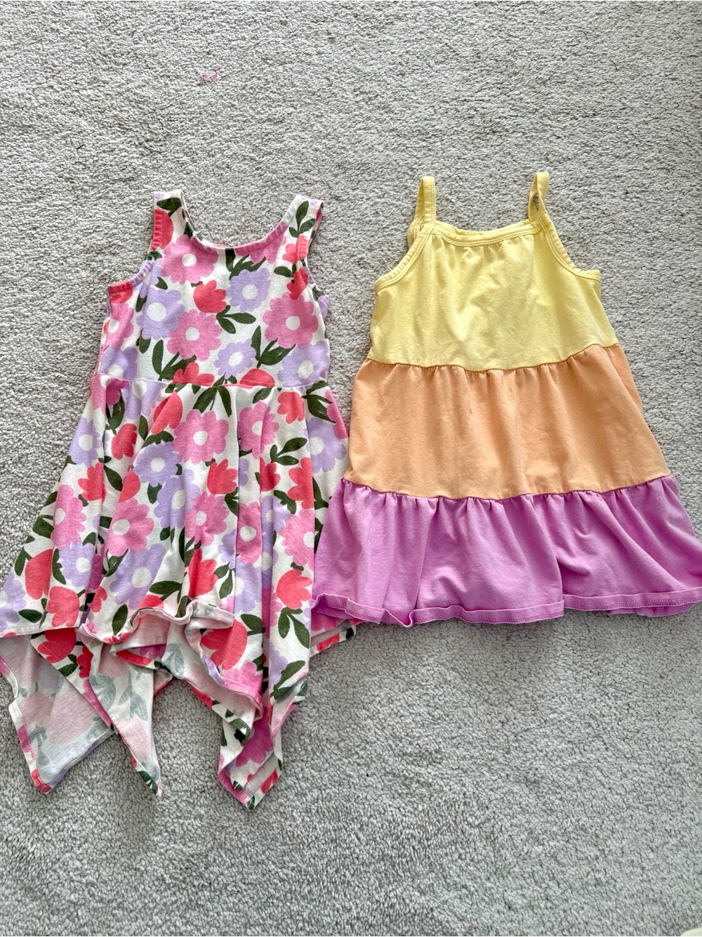 Bundle Set of 2 Girls Summer Dress Set